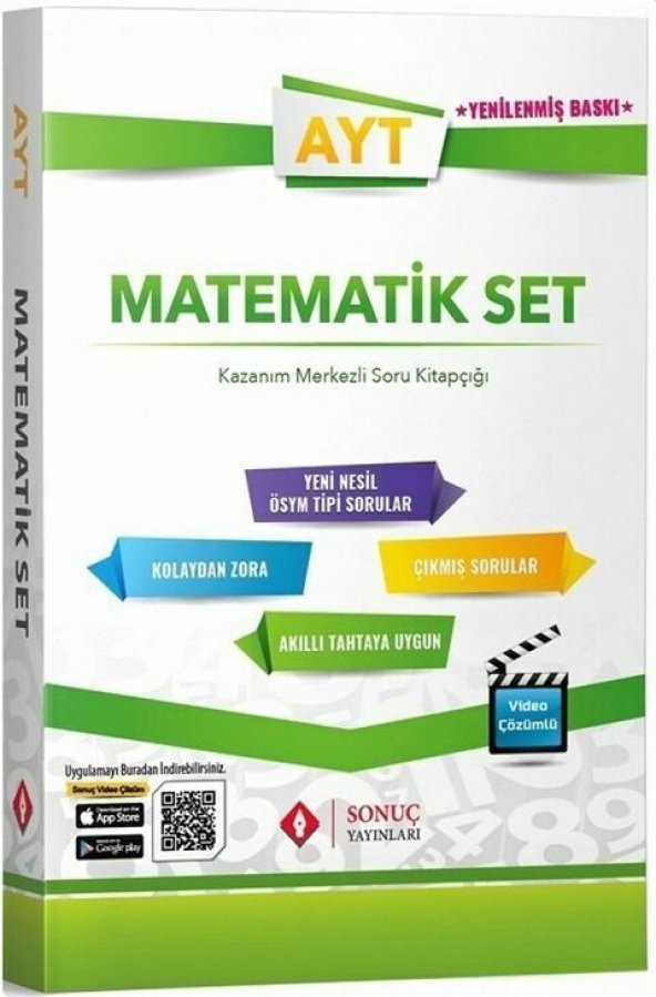 Sonuç Yayınları AYT Matematik Modüler Set Soru Bankası ürün görseli 1