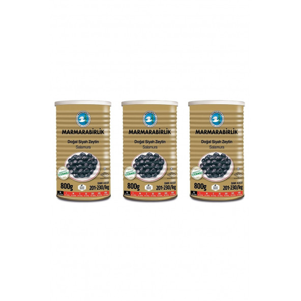 Marmarabirlik 201-230 Tane Adeti .800 gr X 3 Adet ürün görseli 1