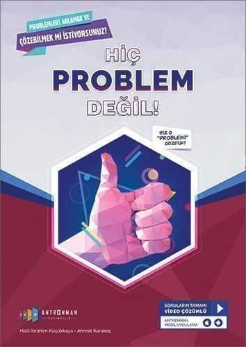 Antreman Yayıncılık Hiç Problem Değil Tamamı Video Çözümlü ürün görseli 1