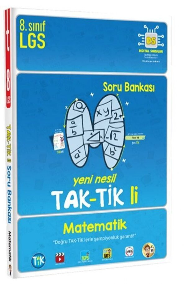 Tonguç Akademi 8. Sınıf LGS Matematik Taktikli Soru Bankası ürün görseli 1