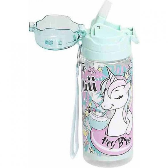 UNICORN PLASTİK MATARA 500 ML  41469 - Resim 2
