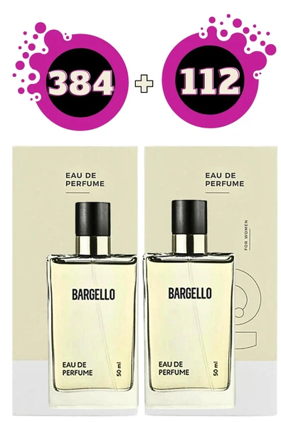 384 Edp 50 ml + 112 Edp 50 ml Kadın Parfüm Seti ürün görseli 1