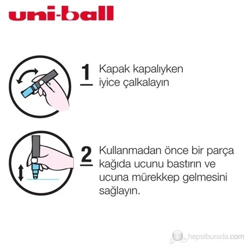 Uni Posca 1,8-2,5 Su Bazlı Markörü Pembe - Resim 5