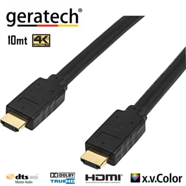 GERATECH  4K 10 MT HDMI KABLO ürün görseli 1