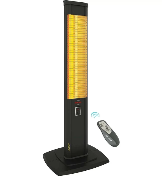 MirKraft Energy 2500 watt Elektrikli ısıtıcı Uzaktan Kumanda ile 4 Isı Ayarı ürün görseli 1