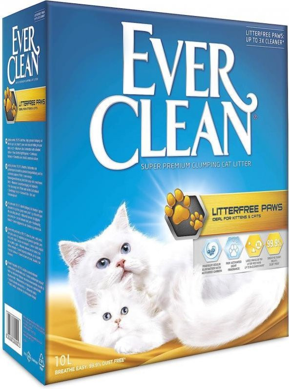 Ever Clean Litterfree Paws Topaklanan Kedi Kumu 10 Lt ürün görseli 1