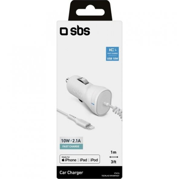 Sbs Lightning Araç Şarj Cihazı ürün görseli 1