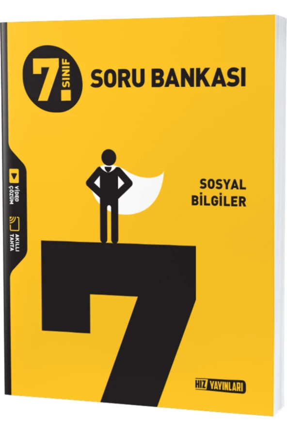 Hız 7. Sınıf Sosyal Bilgiler Soru Bankası ürün görseli 1