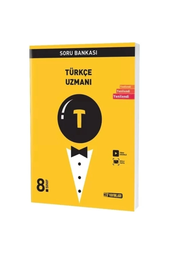 Hız 8. Sınıf Türkçe Uzman Soru Bankası ürün görseli 1