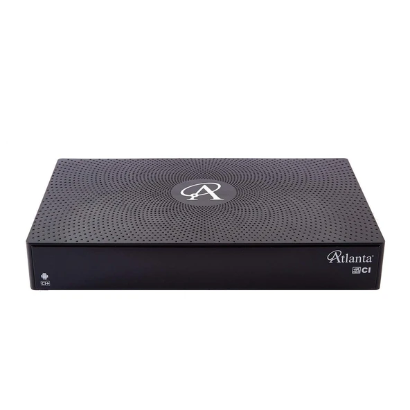 Atlanta 4K CI UHD Modül Girişli DVB-S2X/T/T2/C Combo Android Uydu Alıcı ürün görseli 1