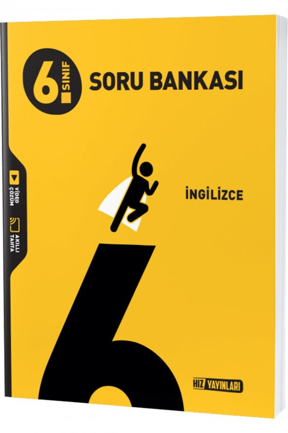 HIZ 6 Sınıf Ingilizce Soru Bankası ürün görseli 1