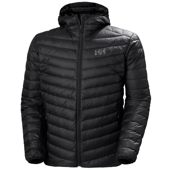 Helly Hansen Verglas Hooded Down Insulator Erkek Mont-SİYAH ürün görseli 1