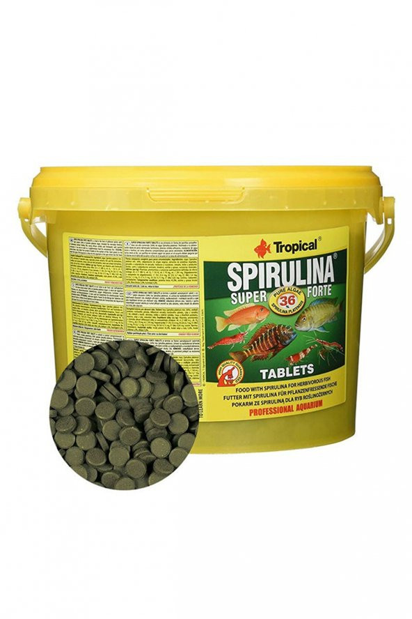 Tropical Spirulina Super Forte Tablet %36 Kovadan Bölme 50 Adet ürün görseli 1