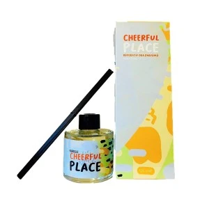 Bambu Çubuklu Vanilya Cheerful Place Dekoratif Ortam Kokusu 120 ml ürün görseli 1
