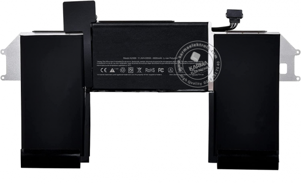For Macbook Air M1 13" A2389, 080-333-4000 Batarya, Pil ürün görseli 1