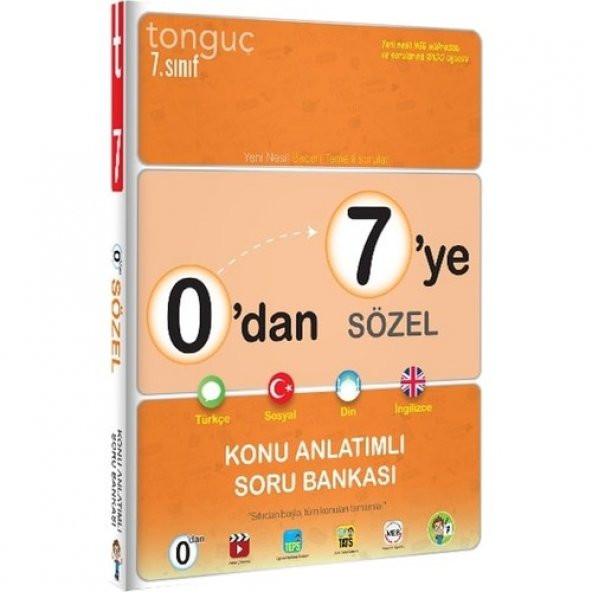 Tonguç Akademi 0Dan 7Ye Sözel Konu Anlatımlı Soru Bankası ürün görseli 1