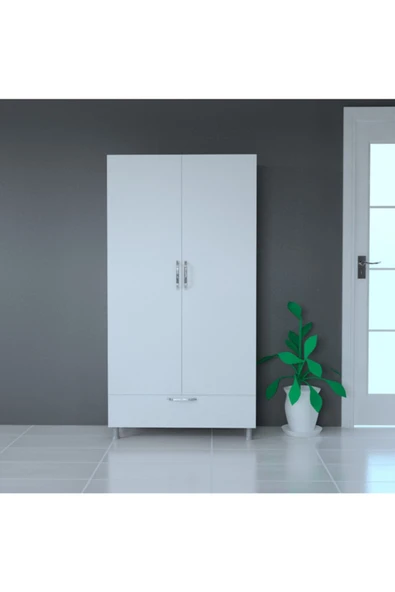 90cm 2Kapaklı Gardrop Byz - Resim 5