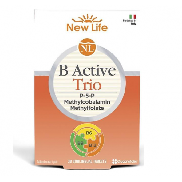 New Life B Active Trio 30 Tablet ürün görseli 1