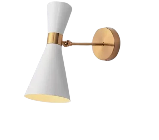 Rsylight Retro Metal Rustik Hareketli Dekoratif Beyaz  Vintage Duvar Aplik ürün görseli 1