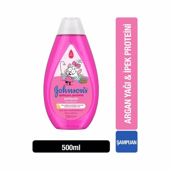 Johnsons Baby Şampuan Işıldayan Parlaklık 3x500 ml ürün görseli 1