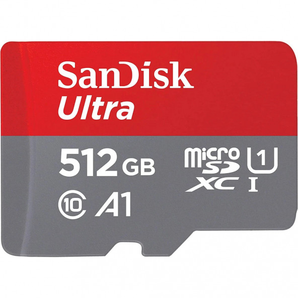 SanDisk Ultra 512GB 150MB/s microSDXC UHS-I Hafıza Kartı SDSQUAC-512G-GN6MN ürün görseli 1