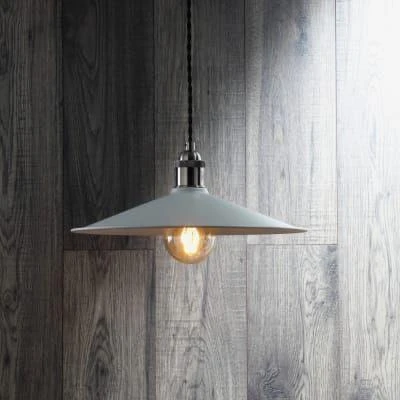 Rsylight Retro Metal Rustik Dekoratif Tekli Beyaz Sarkıt Avize ürün görseli 1