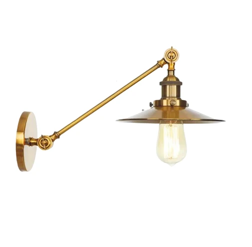 Rsylight Retro Eskitme Kaplama Mafsallı Dekoratif Duvar Aplik ürün görseli 1