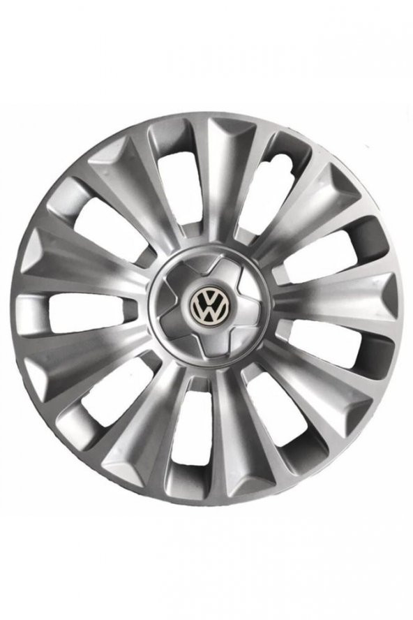 İtibar Volkswagen Bora 15 ınç Gri 4lü Set Jant Kapağı Çelik Jant Görünümlü ürün görseli 1