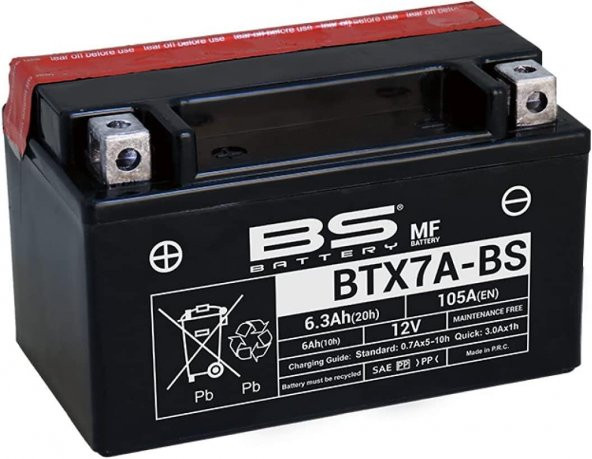 Bs Btx7a-Bs 2014-2019 Benelli BN 251 Uyumlu Akü Sulu Akü ürün görseli 1