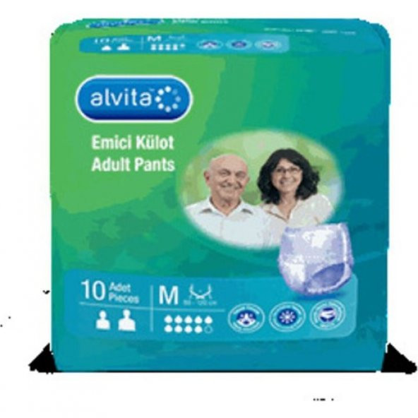 Alvita Emici Külot Medium 8 Adet ürün görseli 1