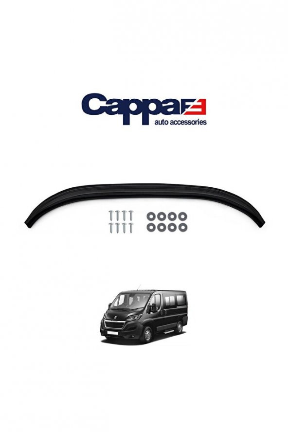 İtibar Peugeot Boxer Ön Tampon Lip Eki Karlık (Abs) Piano Black 2014 Ve Sonrası ürün görseli 1