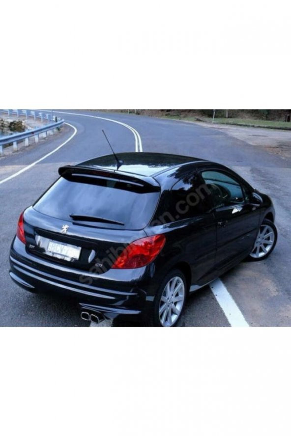 İtibar Peugeot 207 Spoiler 4 Kapı Fiber Piano Black 2007-2012 ürün görseli 1