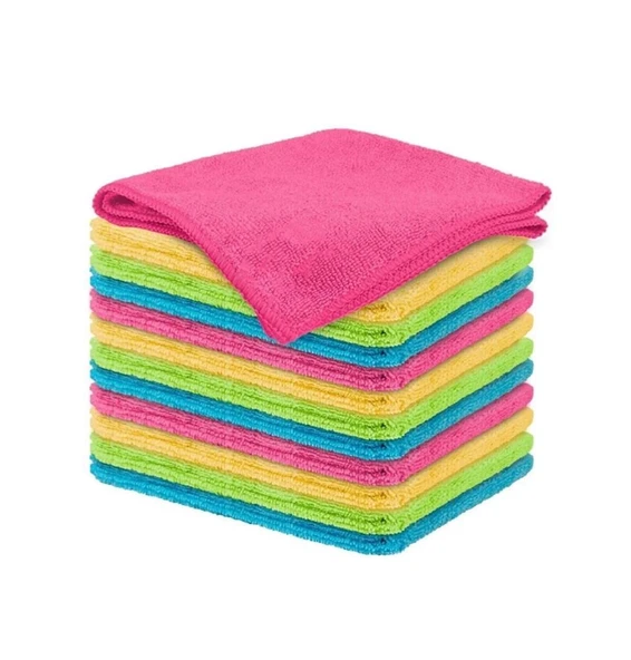 Omniclean Mikrofiber Temizlik Bezi 30x40 cm 12'li Paket ürün görseli 1