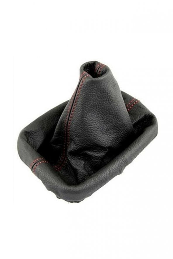 İtibar Her Araca Uygun Kırmızı Dikişli Vites Körüğü Siyah Üniversal ürün görseli 1