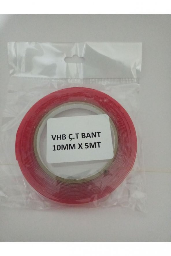 İtibar Silikonlu Çift Taraflı Montaj Bandı10mmx5mm ürün görseli 1