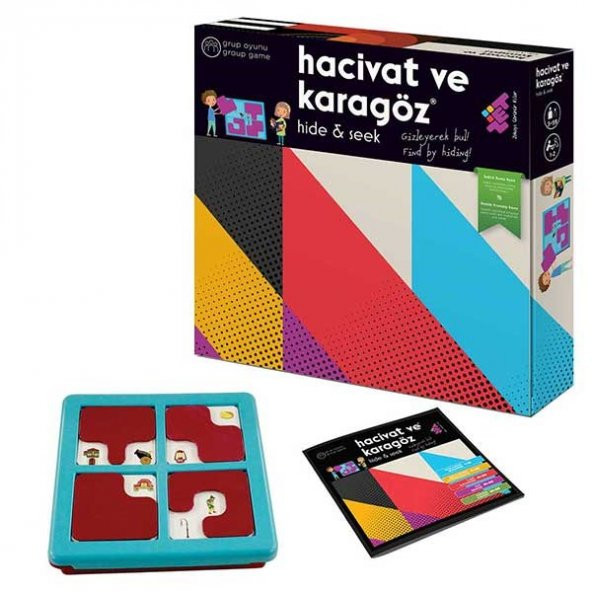Hacivat ve Karagöz Hide & Find Zeka ve Akıl Oyunu 3+ Yaş 1+ Oyuncu ürün görseli 1