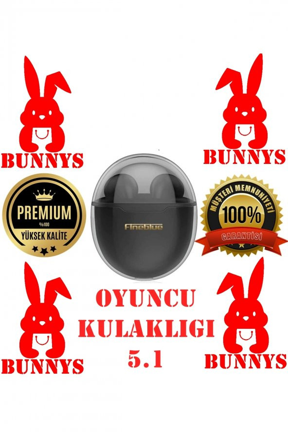 RABBİT STORE Oyuncu Kulaklıklığı Xiaomi 12 Uyumlu Bluetooth Kulaklık Pro 65Ms - 5.1 ürün görseli 1