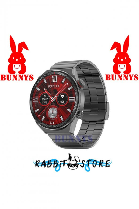 RABBİT STORE Akıllı Saat Konuşma Özellikli Apple iPhone 13 mini Uyumlu Smart Watch ürün görseli 1