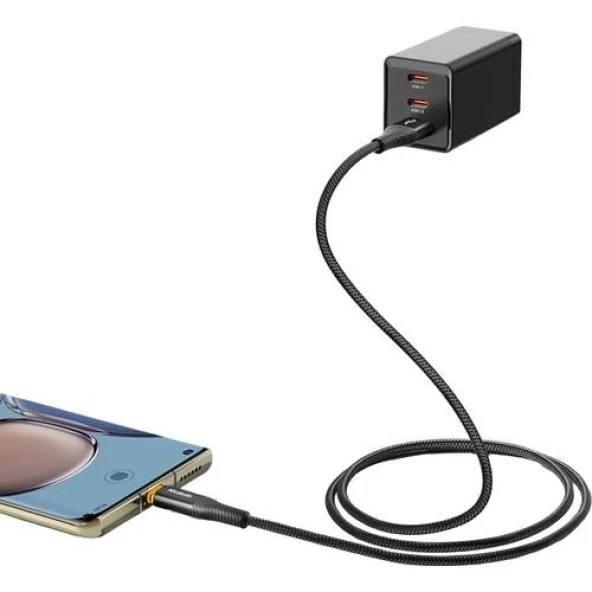 Mcdodo CA-2370 İphone 3A Power Off Hızlı Data Şarj Kablo 1.2m-Siyah ürün görseli 1