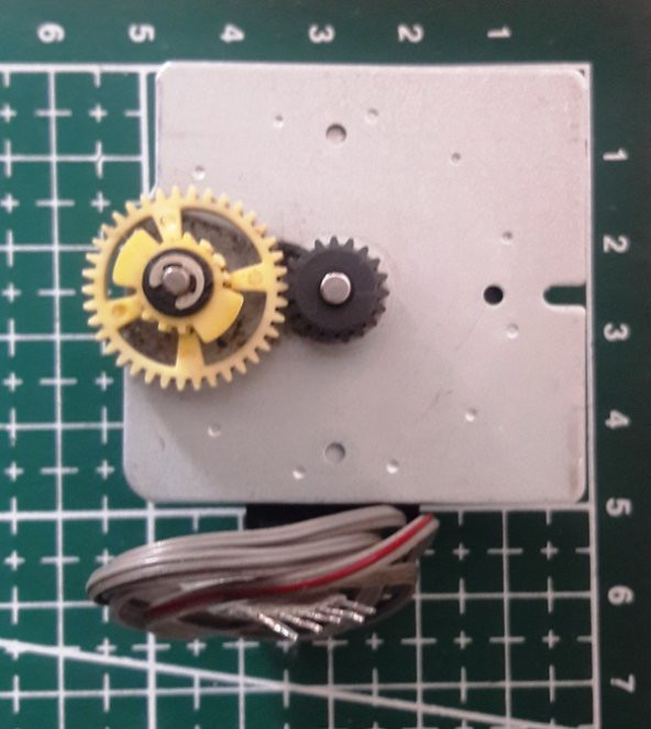 EM-244 Unipolar Step Motor (Çap 42mm) - 5 Uçlu - Resim 5