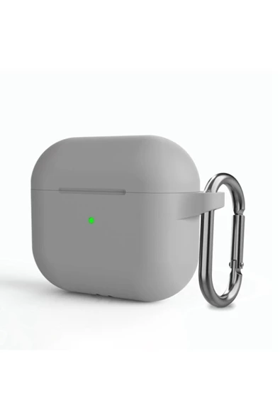 Uyumlu Airpods 3. Nesil Uyumlu Silikon Koruma Kılıf Pembe ürün görseli 1