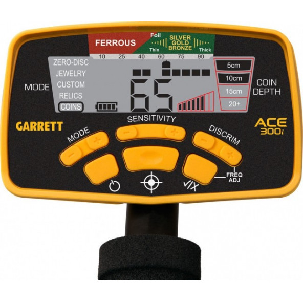 Garrett Ace 300i Define, Altın, Metal Dedektörü - Resim 2