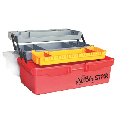 Albastar Şeffaf Kapaklı Balıkçı Çanta 15" ürün görseli 1