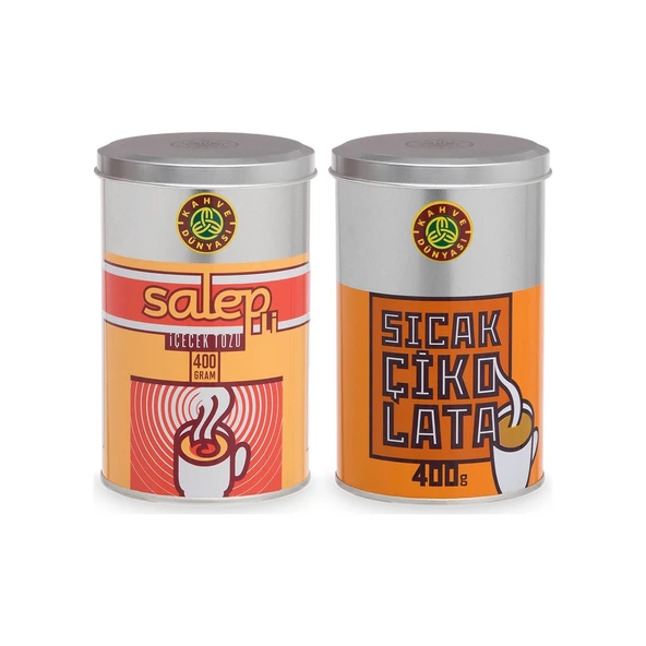 Kahve Dünyası Salep Ve Sıcak Çikolata 400gr Deneme Paketi ürün görseli 1