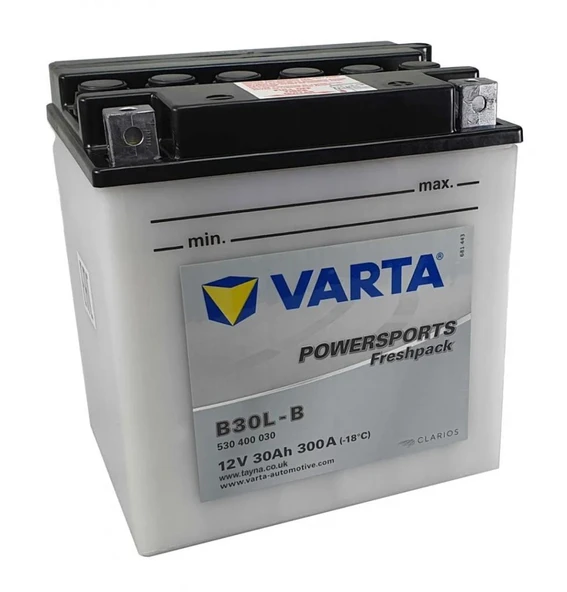 Varta BL30L-B Motosiklet ve Jetski Aküsü 30Ah ürün görseli 1