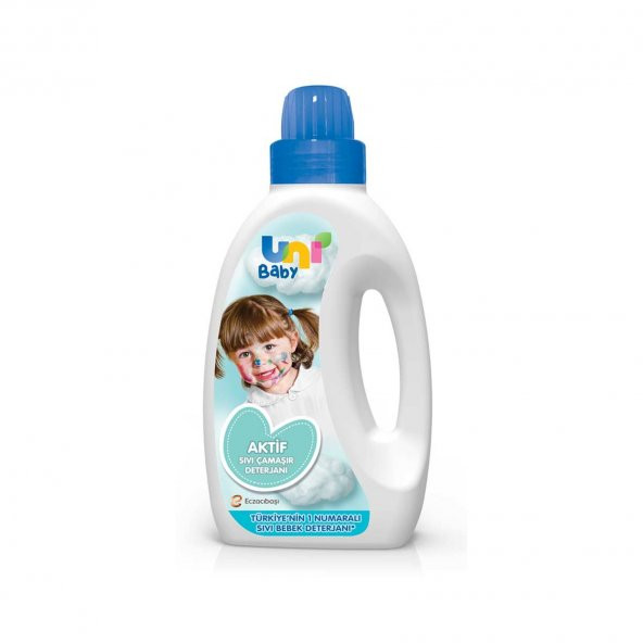 Uni Baby Aktif Sıvı Çamaşır Deterjanı 1500x2 3000 ml ürün görseli 1