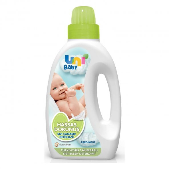 Uni Baby Hassas Dokunuş Sıvı Çamaşır Deterjanı 1500 ml ürün görseli 1