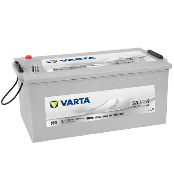 Varta N9 Start Aküsü 225Ah ürün görseli 1