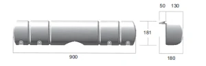 Dan-Fender İskele Usturmaçası 90 cm - Resim 2