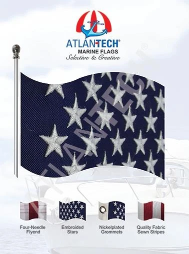 Atlantech Amerikan Bayrağı  80x120cm ürün görseli 1